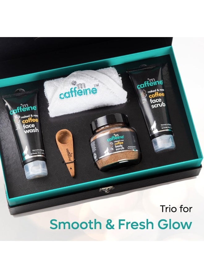 إم كافيين مجموعة هدايا مكافيين "لحظات مميزة" للنساء والرجال، تحتوي على منتجات طبيعية للعناية بالبشرة | هدايا زفاف للأزواج | سلال هدايا عيد الميلاد | هدايا سانتا السرية للرجال والنساء | مناسبة لجميع المناسبات: الذكرى السنوية، أعياد الميلاد، عيد الحب، وغيرها من المناسبات الخاصة للرجال والنساء. - Image 4